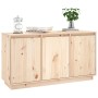 Aparador de madera maciza de pino 111x34x60 cm de vidaXL, Aparadores - Ref: Foro24-813809, Precio: 126,82 €, Descuento: %