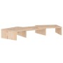 Solid pine wood monitor stand 60x24x10.5 cm by vidaXL, TV Furniture - Ref: Foro24-813934, Price: 26,55 €, Discount: %