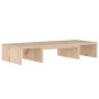 Solid pine wood monitor stand 60x24x10.5 cm by vidaXL, TV Furniture - Ref: Foro24-813934, Price: 26,55 €, Discount: %