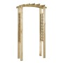 Arch with trellis in solid impregnated pine wood 110x60x210cm by vidaXL, Pergolas, arches and garden trellises - Ref: Foro24-...