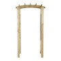 Arch with trellis in solid impregnated pine wood 110x60x210cm by vidaXL, Pergolas, arches and garden trellises - Ref: Foro24-...