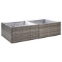 Gray synthetic rattan planter 157x80x40 cm by vidaXL, Pots and planters - Ref: Foro24-319176, Price: 78,58 €, Discount: %