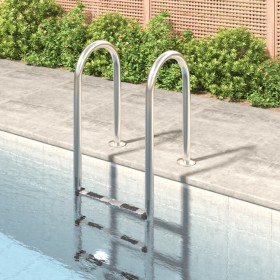 Pool ladder 304 stainless steel 54x38x158 cm by vidaXL, Pool stairs and ramps - Ref: Foro24-93452, Price: 137,24 €, Discount: %