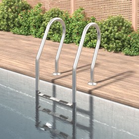 Pool ladder 304 stainless steel 54x38x158 cm by vidaXL, Pool stairs and ramps - Ref: Foro24-93461, Price: 211,53 €, Discount: %