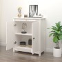 Solid white pine wood sideboard 70x35x80 cm by vidaXL, Sideboards - Ref: Foro24-813720, Price: 90,74 €, Discount: %