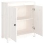 Aparador de madera maciza de pino blanco 70x35x80 cm de vidaXL, Aparadores - Ref: Foro24-813720, Precio: 90,74 €, Descuento: %