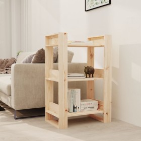 Solid pine wood shelf/space divider 60x35x91 cm by vidaXL, Bookcases and shelves - Ref: Foro24-813879, Price: 34,33 €, Discou...