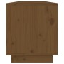 TV cabinet solid honey brown pine wood 110.5x34x40 cm by vidaXL, TV Furniture - Ref: Foro24-813847, Price: 68,28 €, Discount: %