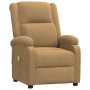 Brown velvet massage chair by vidaXL, Electric massage chairs - Ref: Foro24-342418, Price: 274,99 €, Discount: %