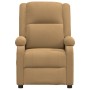 Brown velvet massage chair by vidaXL, Electric massage chairs - Ref: Foro24-342418, Price: 274,99 €, Discount: %