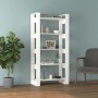 White solid wood shelf/space divider 80x35x160 cm by vidaXL, Bookcases and shelves - Ref: Foro24-813910, Price: 98,48 €, Disc...