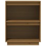 Honey brown solid pine wood console table 60x34x75 cm by vidaXL, Sideboards - Ref: Foro24-813822, Price: 43,29 €, Discount: %