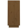 Honey brown solid pine wood console table 60x34x75 cm by vidaXL, Sideboards - Ref: Foro24-813822, Price: 43,29 €, Discount: %