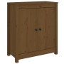 Aparador de madera maciza de pino marrón miel 70x35x80 cm de vidaXL, Aparadores - Ref: Foro24-813722, Precio: 95,81 €, Descue...