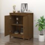 Honigbraunes Sideboard aus massivem Kiefernholz, 70 x 35 x 80 cm von vidaXL, Sideboards - Ref: Foro24-813722, Preis: 95,89 €,...