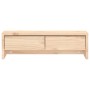 Soporte para monitor madera maciza de pino 50x27x15 cm de vidaXL, Bases y elevadores para ordenadores - Ref: Foro24-813954, P...