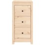 Display cabinets 2 units solid pine wood 40x35x80 cm by vidaXL, Sideboards - Ref: Foro24-813740, Price: 140,74 €, Discount: %