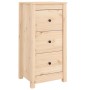 Display cabinets 2 units solid pine wood 40x35x80 cm by vidaXL, Sideboards - Ref: Foro24-813740, Price: 140,74 €, Discount: %