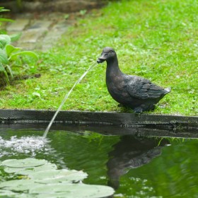 Ubbink Fuente de jardín con chorro y en forma de pato de Ubbink, Fuentes y cascadas - Ref: Foro24-442053, Precio: 47,36 €, De...