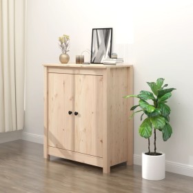 Aparador de madera maciza de pino 70x35x80 cm de vidaXL, Aparadores - Ref: Foro24-813719, Precio: 91,99 €, Descuento: %