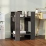 Pine wood gray shelf/space divider 41x35x57 cm by vidaXL, Bookcases and shelves - Ref: Foro24-813856, Price: 29,45 €, Discoun...