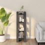 Gray pine wood shelving/space divider 41x35x125 cm by vidaXL, Bookcases and shelves - Ref: Foro24-813866, Price: 45,73 €, Dis...