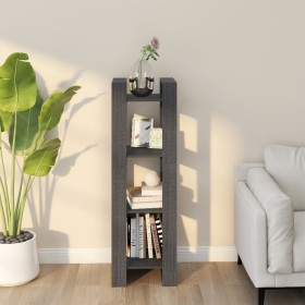 Gray pine wood shelving/space divider 41x35x125 cm by vidaXL, Bookcases and shelves - Ref: Foro24-813866, Price: 45,99 €, Dis...