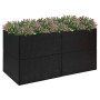 Jardinera de ratán sintético negro 157x80x80 cm de vidaXL, Maceteros y jardineras - Ref: Foro24-319174, Precio: 133,83 €, Des...