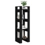 Shelf / space divider made of black pine wood 41x35x125 cm by vidaXL, Bookcases and shelves - Ref: Foro24-813868, Price: 45,9...