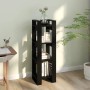 Shelf / space divider made of black pine wood 41x35x125 cm by vidaXL, Bookcases and shelves - Ref: Foro24-813868, Price: 45,9...