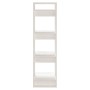 White pine wood shelf/space divider 41x35x125 cm by vidaXL, Bookcases and shelves - Ref: Foro24-813865, Price: 45,73 €, Disco...