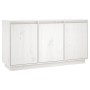 Anrichte aus weißem Kiefer-Massivholz 111x34x60 cm von vidaXL, Sideboards - Ref: Foro24-813810, Preis: 129,99 €, Rabatt: %