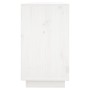 Aparador de madera maciza de pino blanco 111x34x60 cm de vidaXL, Aparadores - Ref: Foro24-813810, Precio: 138,67 €, Descuento: %