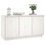 Anrichte aus weißem Kiefer-Massivholz 111x34x60 cm von vidaXL, Sideboards - Ref: Foro24-813810, Preis: 129,99 €, Rabatt: %