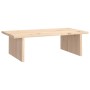 Soporte para monitor madera maciza de pino 50x27x15 cm de vidaXL, Bases y elevadores para ordenadores - Ref: Foro24-813974, P...