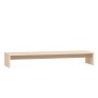 Solid pine wood monitor stand 100x27x15 cm by vidaXL, TV Furniture - Ref: Foro24-813929, Price: 30,38 €, Discount: %