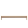 Solid pine wood monitor stand 100x27x15 cm by vidaXL, TV Furniture - Ref: Foro24-813929, Price: 30,38 €, Discount: %