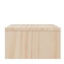 Solid pine wood monitor stand 100x27x15 cm by vidaXL, TV Furniture - Ref: Foro24-813929, Price: 30,38 €, Discount: %