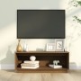 Mueble de TV madera maciza de pino marrón miel 90x35x35 cm de vidaXL, Muebles TV - Ref: Foro24-813832, Precio: 39,95 €, Descu...