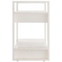 Shelf / room divider made of white pine wood 60x35x57 cm by vidaXL, Bookcases and shelves - Ref: Foro24-813875, Price: 37,46 ...