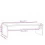 Solid white pine wood monitor stand 50x27x15 cm by vidaXL, TV Furniture - Ref: Foro24-813925, Price: 21,90 €, Discount: %