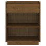 Konsolentisch in Honigbraun Kiefer massiv 60x34x75 cm von vidaXL, Sideboards - Ref: Foro24-813837, Preis: 64,20 €, Rabatt: %