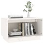 Solid white pine wood TV cabinet 60x35x35 cm by vidaXL, TV Furniture - Ref: Foro24-813825, Price: 29,99 €, Discount: %