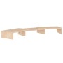 Solid pine wood monitor stand 80x24x10.5 cm by vidaXL, TV Furniture - Ref: Foro24-813939, Price: 25,60 €, Discount: %