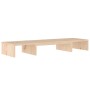 Solid pine wood monitor stand 80x24x10.5 cm by vidaXL, TV Furniture - Ref: Foro24-813939, Price: 25,60 €, Discount: %