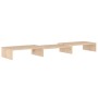 Solid pine wood monitor stand 80x24x10.5 cm by vidaXL, TV Furniture - Ref: Foro24-813939, Price: 25,60 €, Discount: %