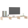 Solid pine wood monitor stand 80x24x10.5 cm by vidaXL, TV Furniture - Ref: Foro24-813939, Price: 25,60 €, Discount: %