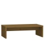 Soporte de monitor madera maciza pino marrón miel 50x27x15 cm de vidaXL, Muebles TV - Ref: Foro24-813927, Precio: 21,70 €, De...