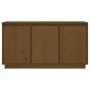 Aparador de madera maciza de pino marrón miel 111x34x60 cm de vidaXL, Aparadores - Ref: Foro24-813812, Precio: 112,72 €, Desc...