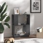 Pine wood shelf/space divider in gray, 51x25x70 cm. by vidaXL, Bookcases and shelves - Ref: Foro24-814031, Price: 33,05 €, Di...